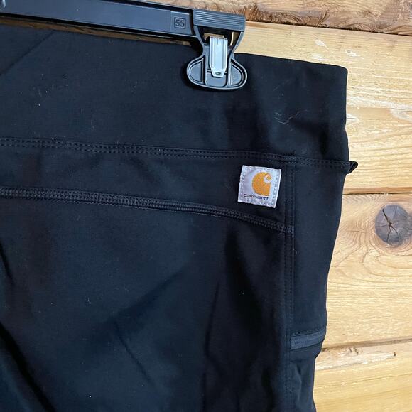 Carhartt Fitted Force Women’s work leggings, XL Black - Picture 4 of 8